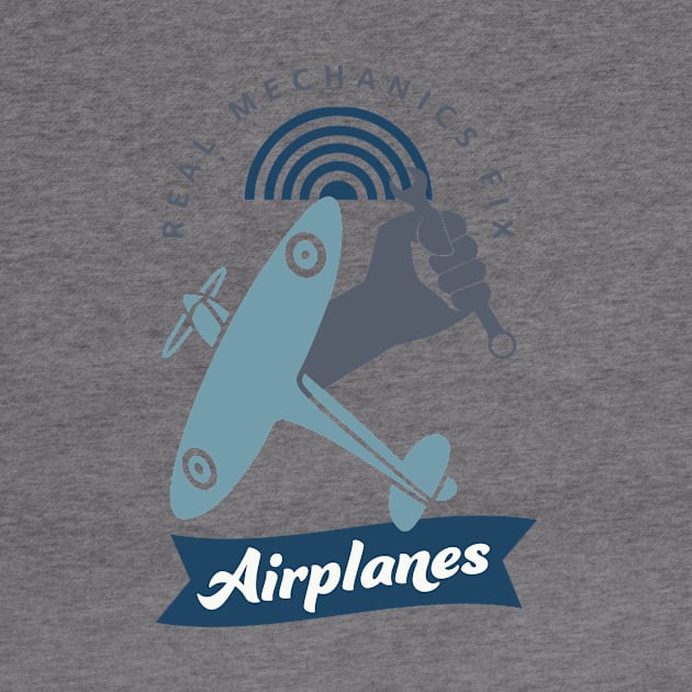 Airplane Mechanic Aircraft Technician Fun by Foxxy Merch